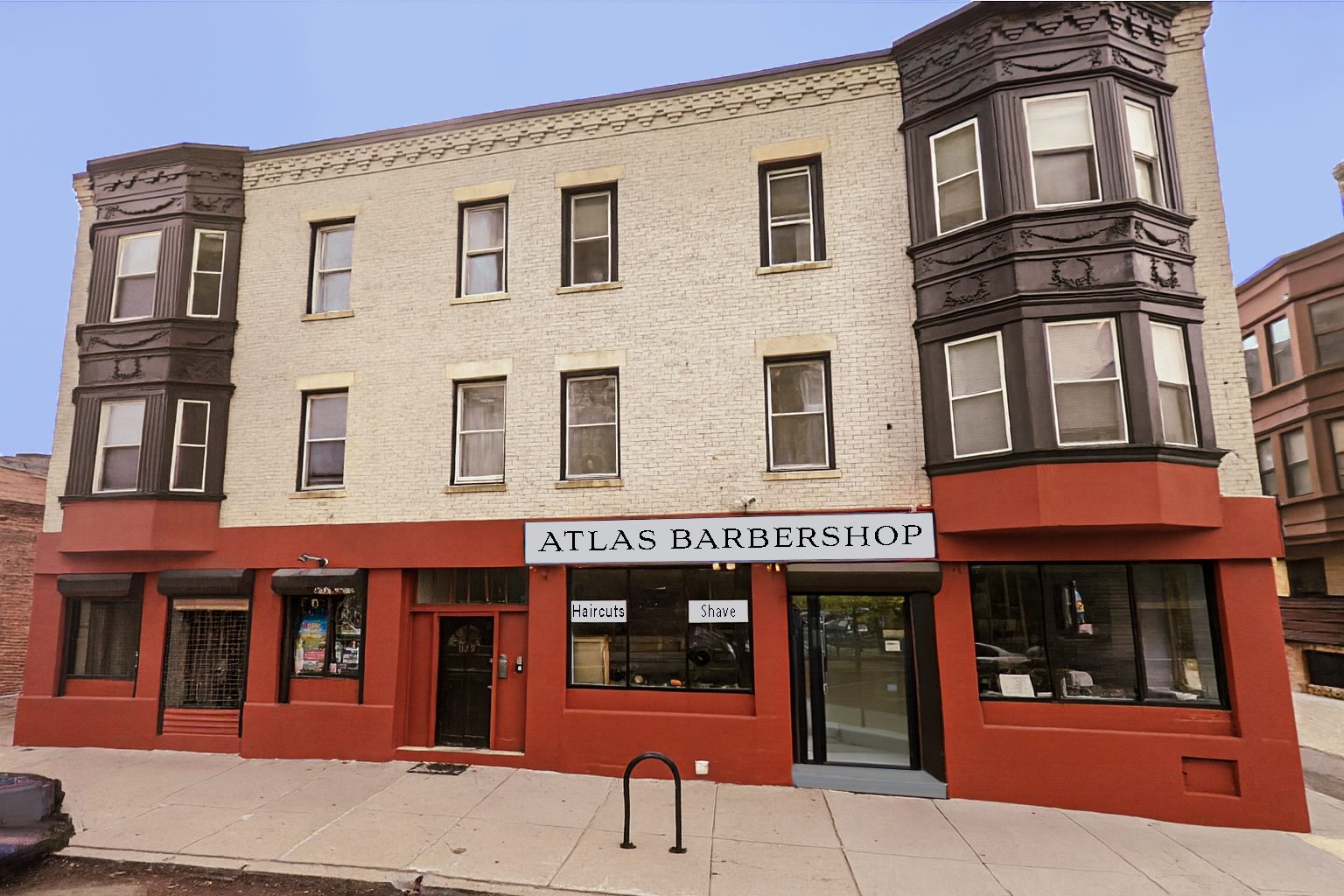 Exterior of the sold mixed-use investment property at 820–824 Huntington Avenue in Mission Hill, Boston
